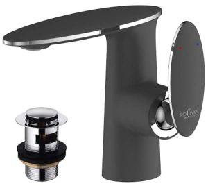 Смеситель для умывальника Rossinka Silvermix RS30-11B