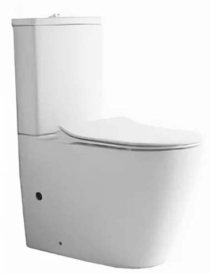 Напольный унитаз CeramaLux 2178 безободковый (с крышкой SoftClose)