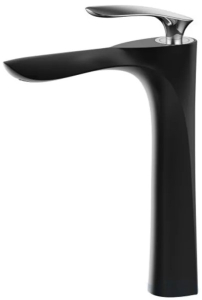 Смеситель для умывальника Vivi Felice 9025 nero lucido