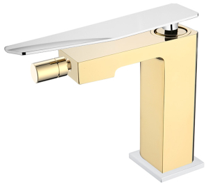Смеситель для биде Boheme Q 146-GCR.2 Gold Chrome