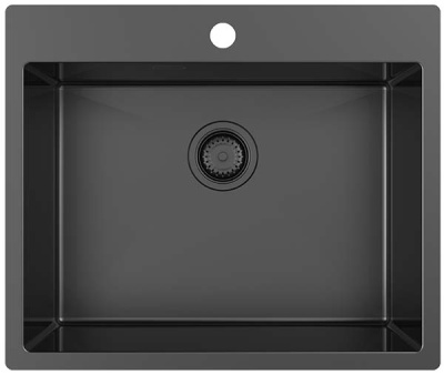 Кухонная мойка Zorg ZRN 5060 Premium PVD Gunblack / ZRN 5065 Premium PVD Gunblack
