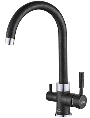 Смеситель для кухонной мойки Zorg Steel Hammer SH 713 под фильтр