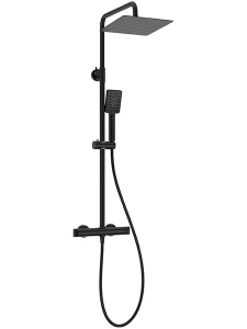 Душевая стойка Deante Therm Nero NAC_N4HT с термостатом
