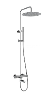 Душевая стойка Milleau Tissage ML8075BKS.DT-CR с термостатом