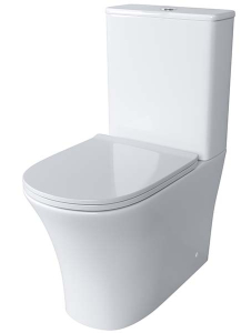 Напольный унитаз Grossman Classic GR-4466S безободковый с крышкой Slim