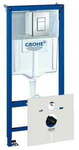 Комплект для инсталляции 4 в 1 в сборе Grohe Rapid SL 38775001