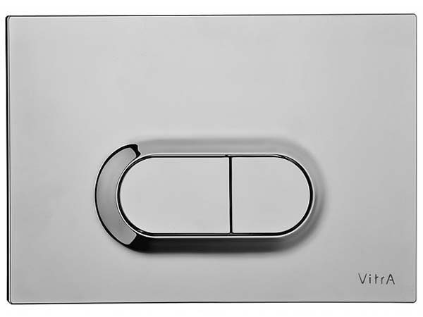 Кнопка для инсталляции Vitra Loop O 740-0940 сталь