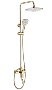 Душевая стойка Rea Argus gold matt P7841 / gold P7840