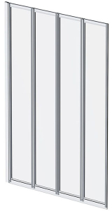 Душевая шторка на ванну AM.PM Like W80BS-100-140CT
