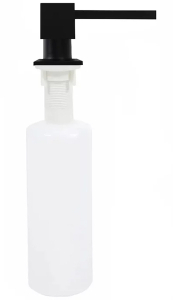 Дозатор для моющих средств Rea black matt square BAT-05007