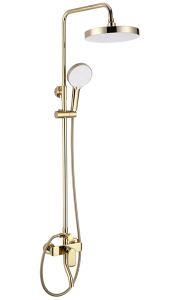 Душевая стойка Rea Bloom Gold REA-P9528 / Gold White REA-P9529