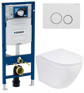 Комплект инсталляции Geberit Sigma UP320 111.305.MH.1 c унитазом Roxen Antares 530185-01
