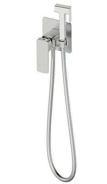 Смеситель встраиваемый Oliveeka OL-829003-BN / OL-829003-CR с гигиеническим душем
