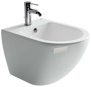 Подвесное биде CeramicaNova Metropol CN4003 с донным клапаном