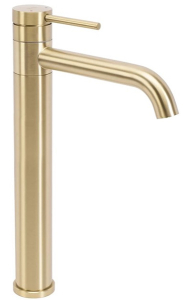 Смеситель для умывальника Rea Lungis Matt Gold REA-B6101