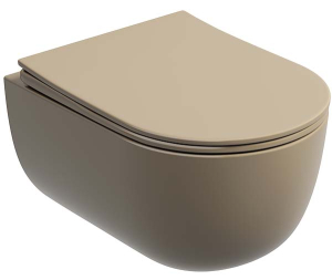 Подвесной унитаз CeramicaNova Modena CN6063MC Rimless Soft Close