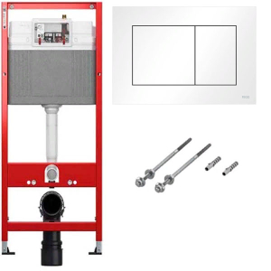 Система инсталляции для унитаза TECEbase kit 9400401 с кнопкой Tecenow 9240400 (9400413)