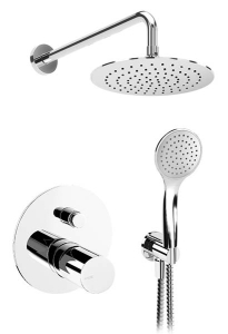Душевая система скрытого монтажа Bruma Adagio Set 1455264CR+1455921CR+1931301CR Chrome