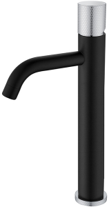 Смеситель для умывальника Boheme Stick 122-BCR.2 Black Touch Chrome
