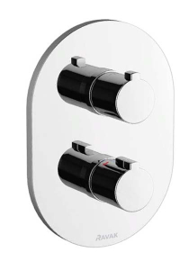 Смеситель встраиваемый Ravak Chrome CR 063.00 термостатический для ванны и душа