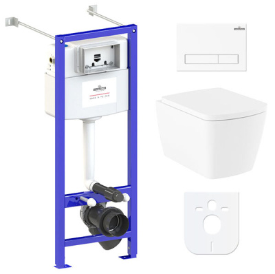 Комплект инсталляции 6 в 1 Lavinia Boho Relfix Aveo Rimless 77050205 / 77050206 / 77050207 / 77050208