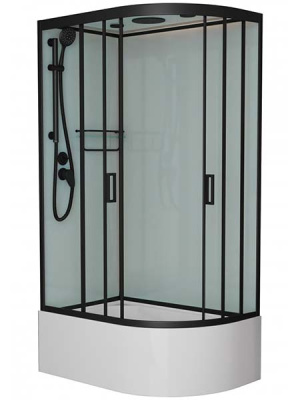 Душевая кабина Frank F412/2 Black