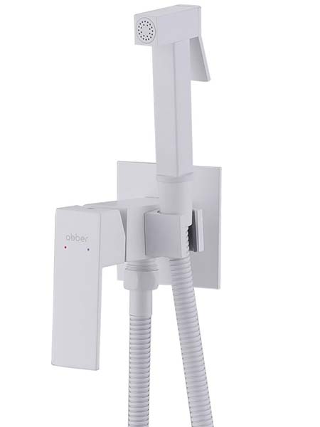 Смеситель встраиваемый Abber Daheim AF8226W с гигиеническим душем