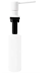 Дозатор для моющих средств Rea white round BAT-05003