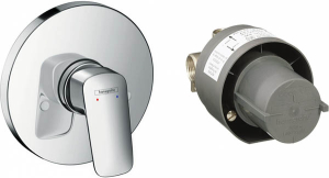 Смеситель встраиваемый Hansgrohe Logis 71666000 (1 функция)