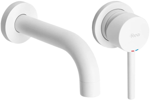 Смеситель встраиваемый Rea Lungo White Mat REA-B9559