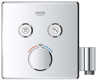Смеситель встраиваемый Grohe Grohtherm SmartControl	29125000 термостатический