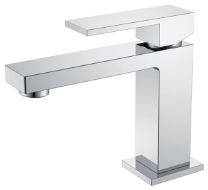Смеситель для умывальника Boheme Qubic Chrome 471-CR