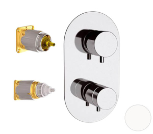 Смеситель встраиваемый Remer Elegance NT92KBBO термостатический