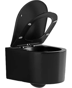 Подвесной унитаз Cerutti Tanaro Aria MB CT9238 безободковый с крышкой SoftClose