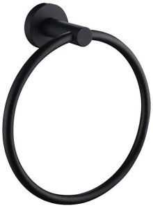 Держатель для полотенец Rea Mist 05 black matt 80028