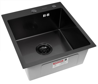 Кухонная мойка Arfeka AF 45 / 50 / 55 / 60 Black PVD Nano