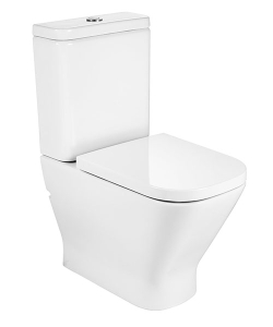 Напольный унитаз Roca Gap Clean Rim 600 безободковый