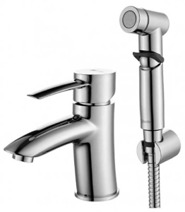 Смеситель для умывальника Lemark Atlantiss LM3216C с гигиеническим душем