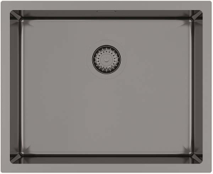 Кухонная мойка AquaSanita Steel Der 100 L-T graphite