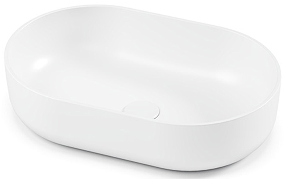 Умывальник Canterno Самора 560 овал Solid Surface