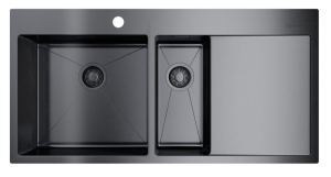 Кухонная мойка Omoikiri Akisame 100-2-IN / 100-2-GM / 100-2-LG