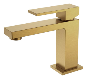 Смеситель для умывальника Boheme Qubic Bronze 471-BR