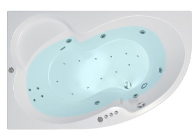 Гидромассажная ванна Triton Мари люкс турбо Flat