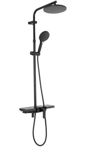 Душевая стойка Rea Santos Black REA-P8803