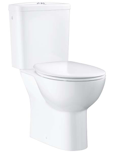 Напольный унитаз Grohe Bau Ceramic 39496000 безободковый с крышкой Soft Close