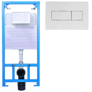 Инсталляция для унитаза Styron Niagara Fix STY-740 с кнопкой STY-800-1