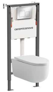 Комплект инсталляции CeramicaNova Ulma CN4006_121002CH