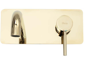 Смеситель встраиваемый Rea Viva Black REA-B0231 / Viva L Gold REA-B6251