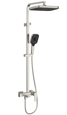 Душевая стойка Vincea Cube VSFS-4C12CH / VSFS-4C12BN