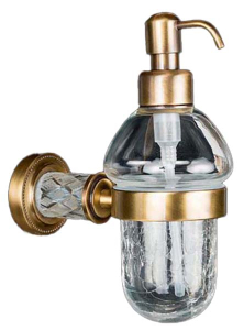 Дозатор Boheme Murano Cristal 10912-CRST-BR